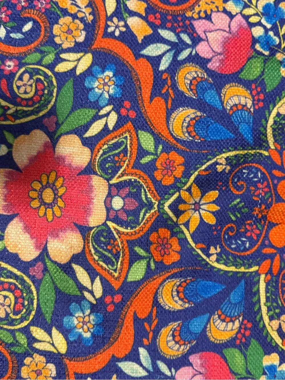 Farm Rio Vibrant Floral Tapestry Sleeveless Maxi Dress - Picture 9 of 11
